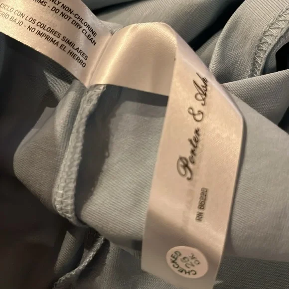 Porter & Ash 95% Cotton 4-way Stretch Short Sleeve Crew Neck Casual Top/Tshirt - Picture 9 of 9